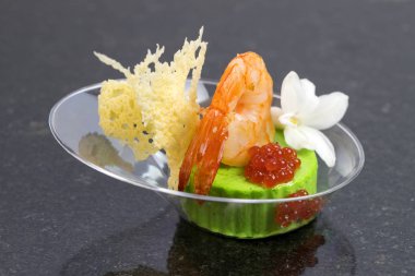 Moleküler mutfak unsurları ile Mini kanepeler 