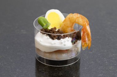 Moleküler mutfak unsurları ile Mini kanepeler 