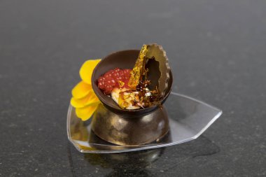 Moleküler mutfak unsurları ile Mini kanepeler 