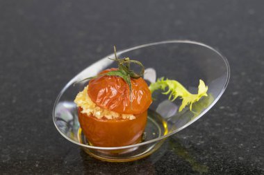 Moleküler mutfak unsurları ile Mini kanepeler 