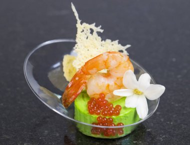 Moleküler mutfak unsurları ile Mini kanepeler 