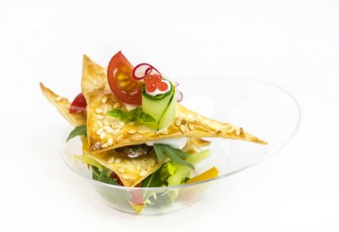 Moleküler mutfak unsurları ile Mini canap