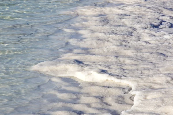 Mar Muerto depósitos de sal piedras — Foto de Stock
