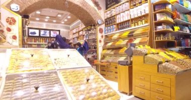 Istanbul'daki eski Mısır Çarşısı