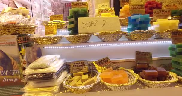 Antico mercato egiziano a Istanbul — Video Stock