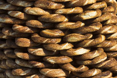 Türk simit simit ile Arka Plan,