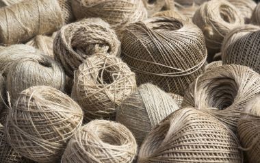 Arka planını ip bobinleri