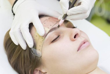 Mikrobleyding kaşlar iş akışı 