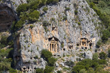 Antik antik mezarları Likya kralların