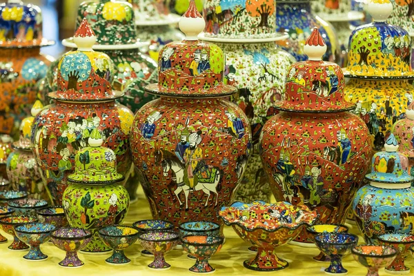 Cerâmica decorativa turca tradicional para — Fotografia de Stock
