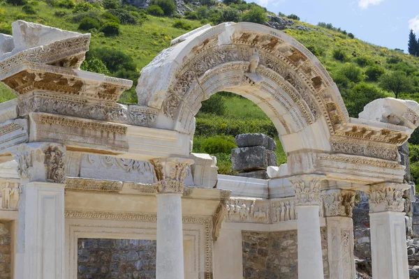 Le rovine dell'antica città di Efeso — Foto Stock