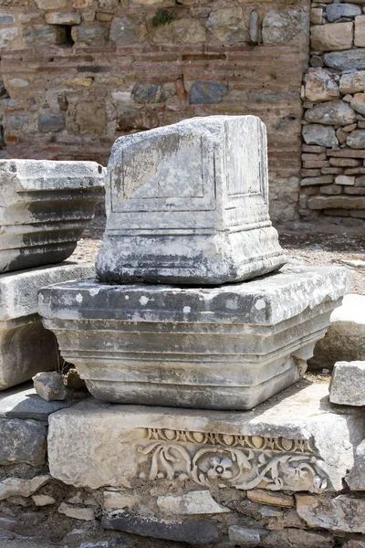 The ruins of the ancient antique city of Ephesus