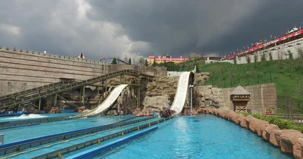 Parque de atracciones temático Vialand — Vídeos de Stock