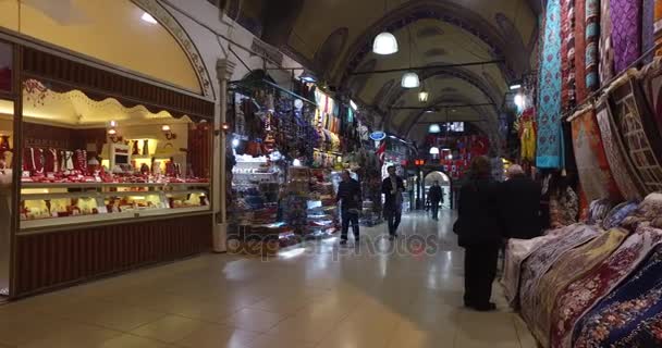 清真寺广场供游客在伊斯坦布尔参观的地方 — 图库视频影像