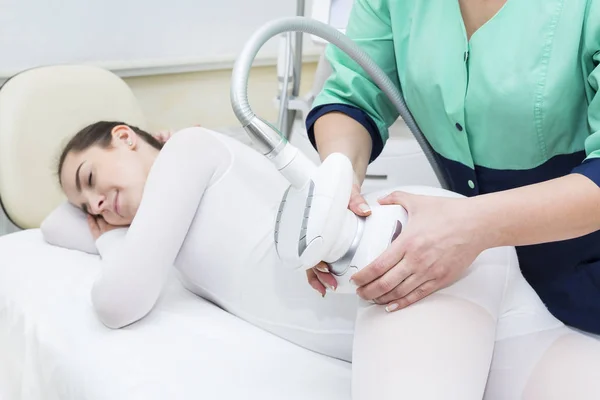 Process at the clinic lipomassage — Stock Photo, Image