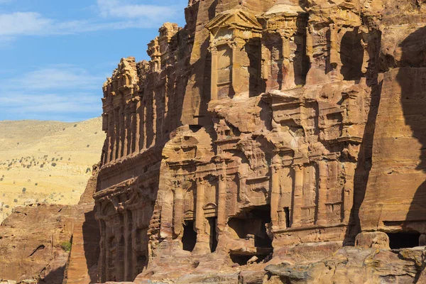 Ancient abandoned rock city of Petra