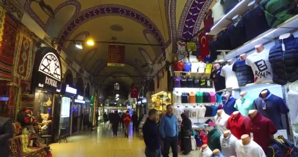 Площадь Султанахмет - место для посещения туристами Стамбула — стоковое видео