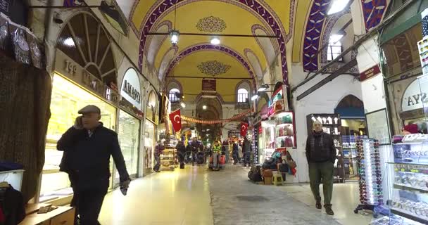 Plaza Sultanahmet un lugar para los turistas a visitar en Estambul — Vídeos de Stock