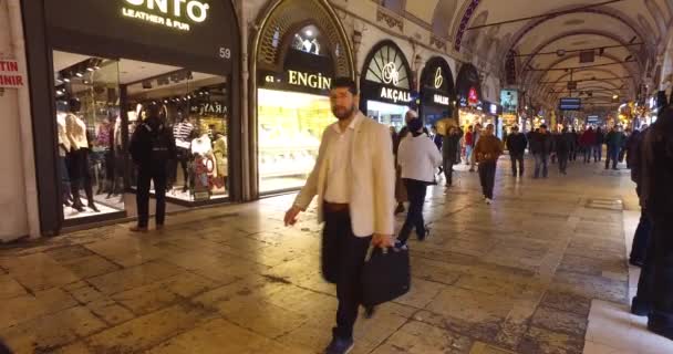 Sultanahmet Square um lugar para os turistas visitarem em Istambul — Vídeo de Stock