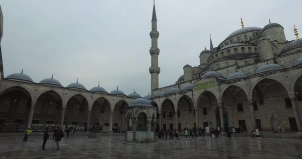 La Mezquita Azul de Turquía está incluida en la UNESCO — Vídeos de Stock