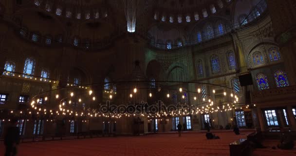 Türkiye'nin mavi Camii Unesco dahil — Stok video