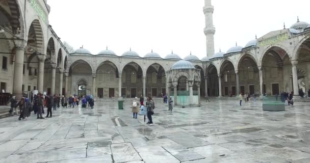 Masjid Biru Turki termasuk dalam UNESCO — Stok Video