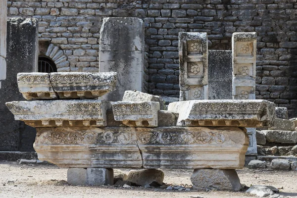 Руины древнего древнего города Эфес — стоковое фото