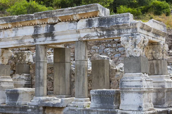 Le rovine dell'antica città di Efeso — Foto Stock