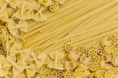 Arka plan doku makarna spagetti ham 