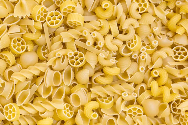 Hintergrund Textur von Pasta Spaghetti roh — Stockfoto