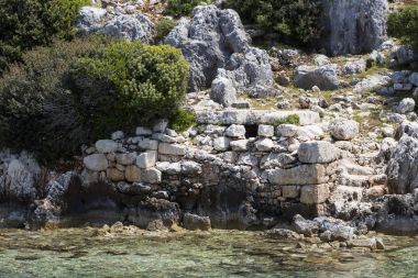 Antik Likya kenti sular altında