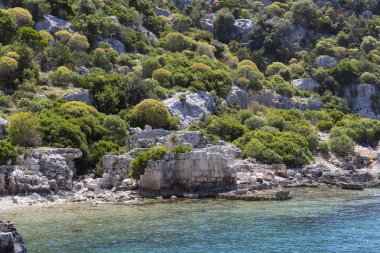 Antik Likya kenti sular altında