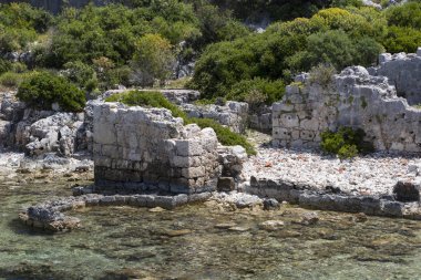 Antik Likya kenti sular altında