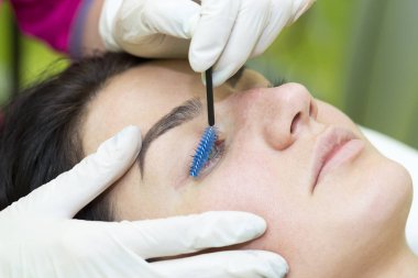 yordam kirpik uzatma, kirpik Laminasyon için 