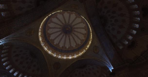 Masjid Biru Turki termasuk dalam UNESCO — Stok Video