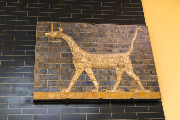Elementos de la Antigüedad del Muro de Babilonia — Foto de Stock
