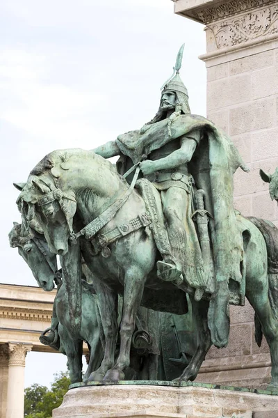 Piazza degli Eroi ungheresi Budapest — Foto Stock