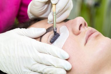 yordam kirpik uzatma, kirpik Laminasyon için 