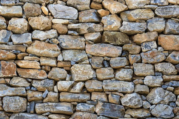 老石砖墙的背景 — 图库照片