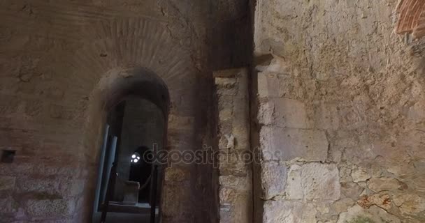 Mezar St. Nicholas Demre, Türkiye'de kilise architectureplace unsurları — Stok video