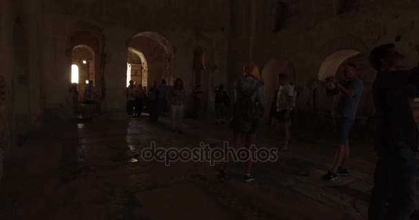 Elemei a templom architectureplace a temetés, a Szent Miklós Demre, Törökország — Stock videók