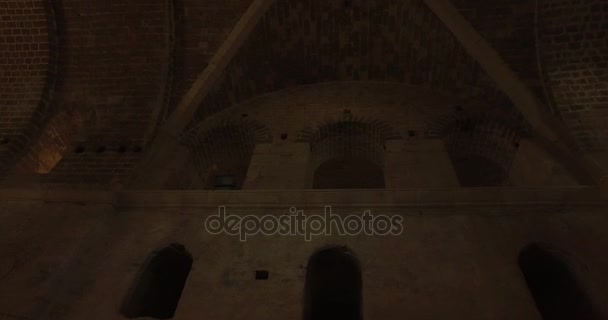Mezar St. Nicholas Demre, Türkiye'de kilise architectureplace unsurları — Stok video