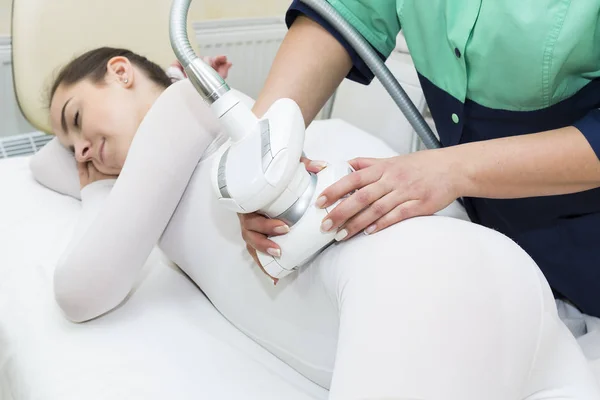 Proces w klinice lipomassage — Zdjęcie stockowe