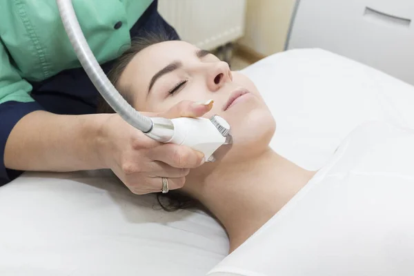 Process at the clinic lipomassage — Stock Photo, Image