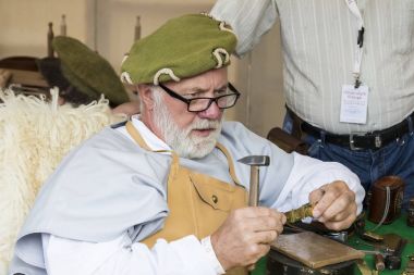 Geleneksel halk St. Istvan ve halk esnaf ile Macaristan hlet ilk adil. Budapeşte. Macaristan