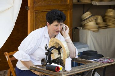 Geleneksel halk St. Istvan ve halk esnaf ile Macaristan hlet ilk adil. Budapeşte. Macaristan