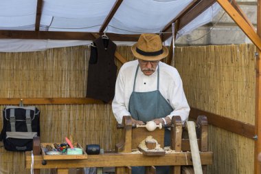 Geleneksel halk St. Istvan ve halk esnaf ile Macaristan hlet ilk adil. Budapeşte. Macaristan