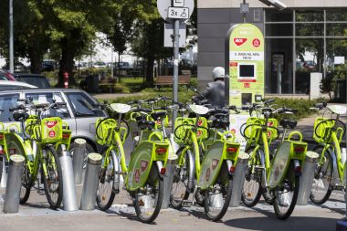  Kiralama ve Budapeşte Macaristan zevk Bisiklet park