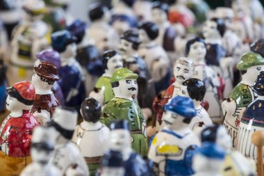 Geleneksel halk Saint Istvn ve halk ustaları ile Macaristan ekmek ilk adil. Budapeşte. Macaristan 