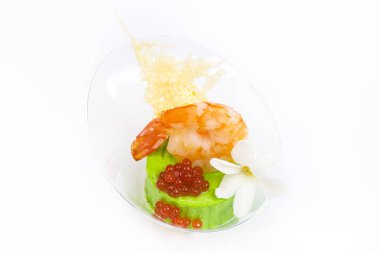 Mini Tatlılar ve et kanepeler sebze snacks